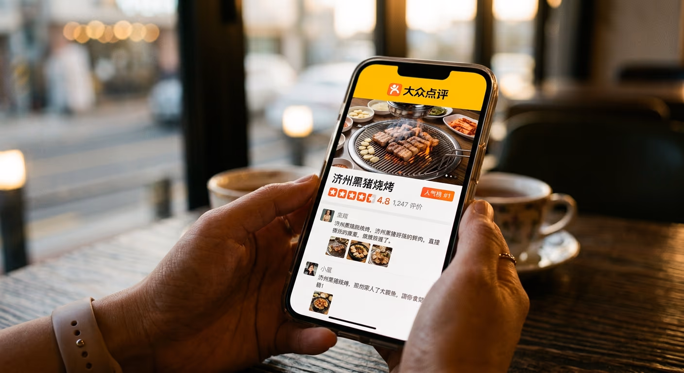 별점 4.8, 리뷰 1,247건이 갖춰진 페이지가 어떻게 보이는지 폰 화면 그대로.