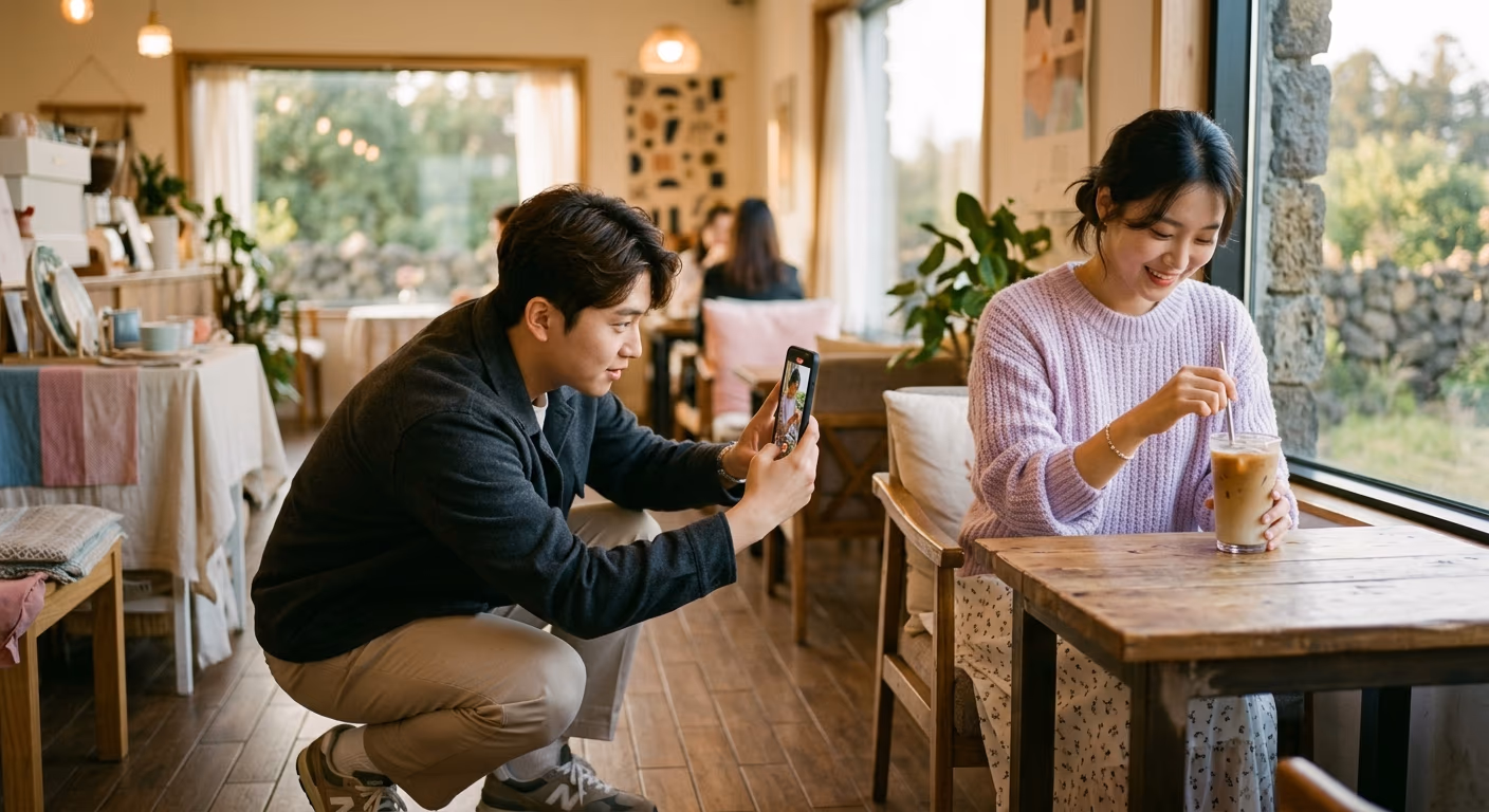 광고 사진가의 모델 디렉팅