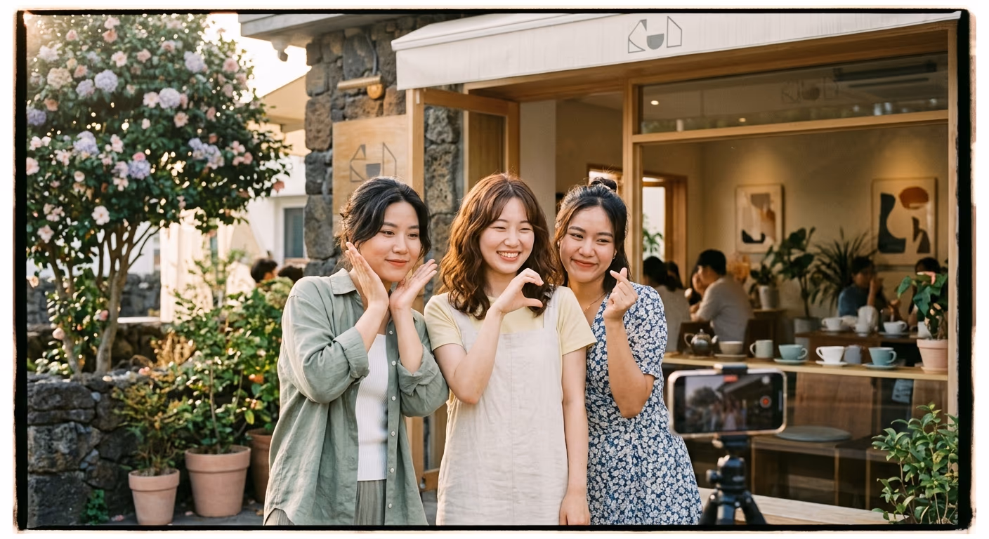 동남아 손님 그룹
