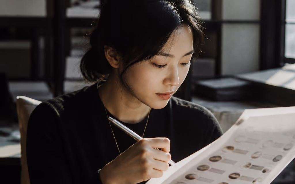 KOC 후보 명단을 검토하는 매니저의 결정적 순간
