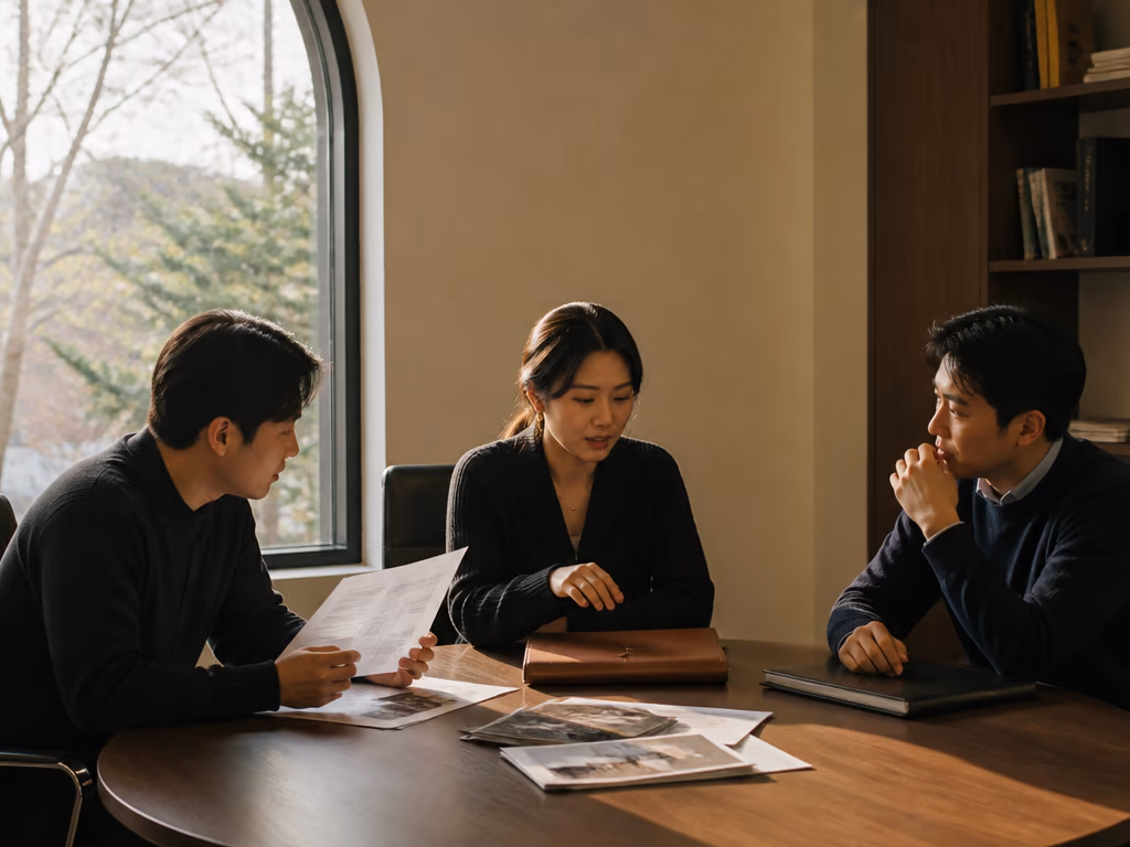 체험단 마케팅 축 · 대행사 미팅룸에서 계약 검토 자리